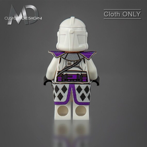 Custom Kama and Pauldron for LEGO Star Wars Minifigure Clone ARC
