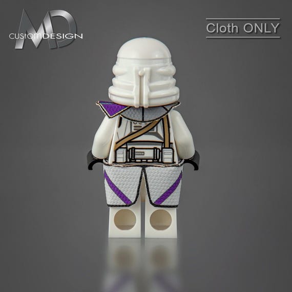 Custom Kama and Pauldron for LEGO Star Wars Minifigure Clone