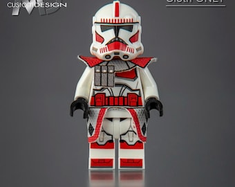 Custom Kama und Schulterplatte für LEGO Star Wars Minifigur Clone ARC Schocktrooper Coruscant Guard ""diamant"" Tuch nur