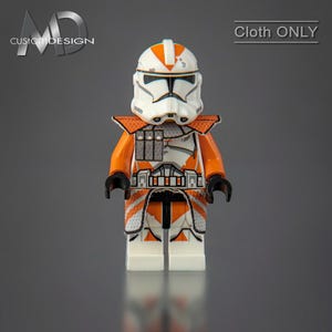 Custom kama and pauldron for LEGO Star Wars minifigure clone ARC trooper 212th Attack Battalion &quot;3-V&quot; cloth only