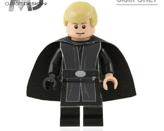 Jedi Robe Tunika und Umhang für LEGO Star Wars Minifigur Jedi Knight Master Luke Skywalker