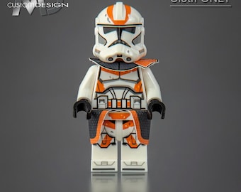 Custom Kama und Schulterplatte für LEGO Star Wars Minifigur Clone Trooper Kommandant 212th Attack Battalion ""Umbra"" nur Tuch."