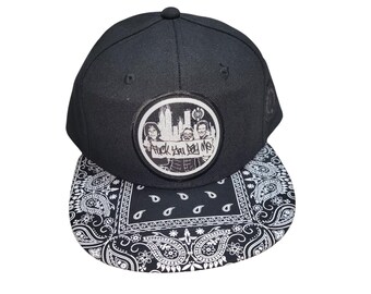 Snapback Flat-Brim Hat - F*ck You Pay Me NYC