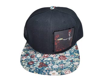 Snapback Flat-Brim Hat - Bertha With A 40