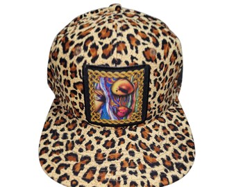 Snapback Flat-Brim Hat - Coogi Ski Mask