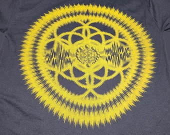 T-Shirt - Sound Wave (on Black)
