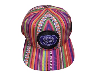 Snapback Flat-Brim Hat - Third Eye Chakra