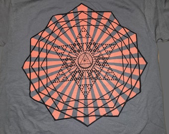 T-Shirt - Third Eye Star Burst (on Gray)