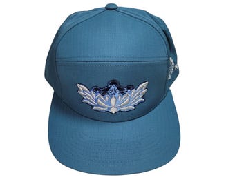 Snapback Flat-Brim Hat - Metatron's Lotus - One Of A Kind