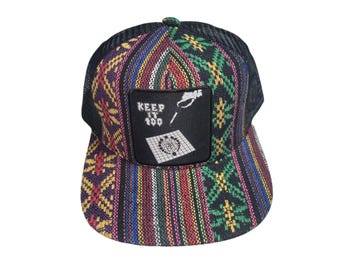 Snapback Flat-Brim Hat - Keep It 100