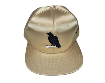 Snapback Flat-Brim Hat - Ol' Crow - One Of A Kind