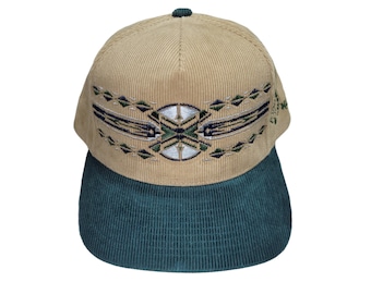 Snapback Bent-Brim Hat - Native - One Of A Kind