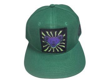 Snapback Flat-Brim Hat - Jerry Bear
