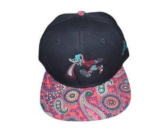 Snapback Flat-Brim Hat - Too Much Too Fast - One Of A Kind