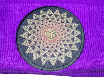 Sock Hat - Infinite Possibilities (on Purple)