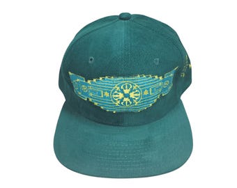 Snapback Flat-Brim Hat - Dorje - One Of A Kind
