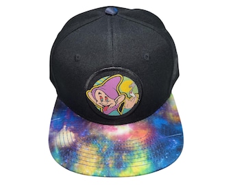 Snapback Flat-Brim Hat - Dopeish