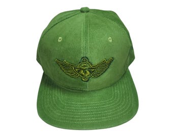 Snapback Flat-Brim Hat - Scarab - One Of A Kind
