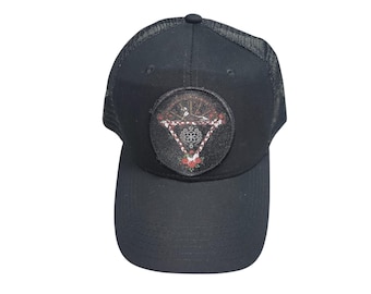 Snapback Bent-Brim Hat - Bones Under The Stars