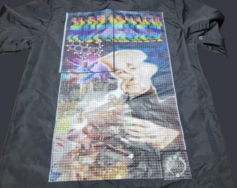 Water-Resistant Hooded Windbreaker - Hofmann Windowpane - Size XL (Men)