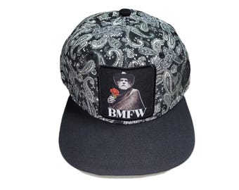 Snapback Flat-Brim Hat - BMFW