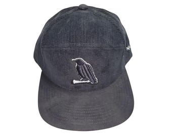 Snapback Flat-Brim Hat - Ol' Crow - One Of A Kind
