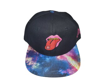 Snapback Flat-Brim Hat - On One - One Of A Kind