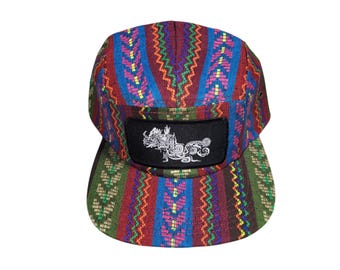 Strap-back Flat-Brim Hat - Vision Serpent