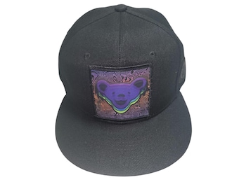 Snapback Flat-Brim Hat - Jerry Bear