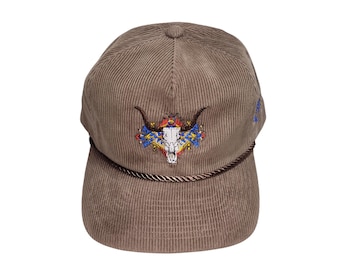 Snapback Bent-Brim Hat - The Buffalo - One Of A Kind