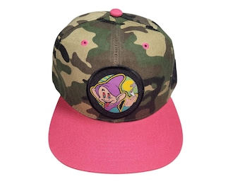 Snapback Flat-Brim Hat - Dopeish