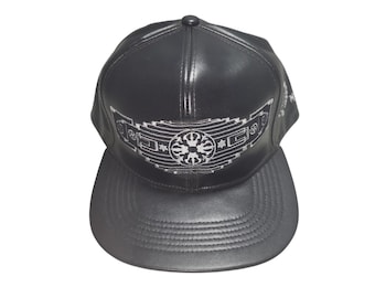 Snapback Flat-Brim Hat - Dorje - One Of A Kind