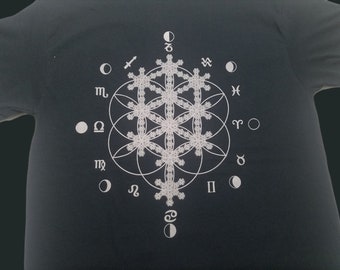 T-Shirt - Emerging Cycles of Life (on Black, Army or Sand)