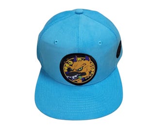 Snapback Flat-Brim Hat - Werewolfie