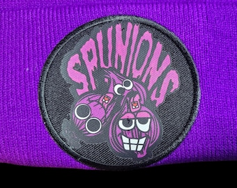 Sock Hat - Spunions (on Purple)