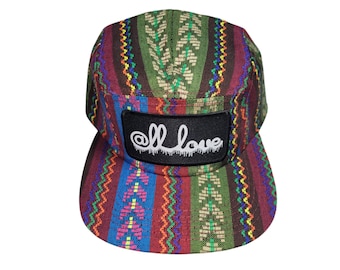 Snapback Flat-Brim Hat - @ll Love