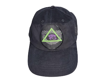 Strapback Dad Hat - Eye of Horus Burst