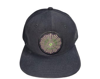 Snapback Flat-Brim Hat - Third Eye Burst