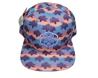 Snapback Flat-Brim Hat - Seed Of Creation - One Of A Kind