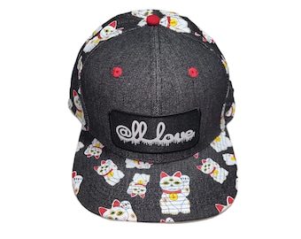 Gorra Snapback de visera plana - @ll Love