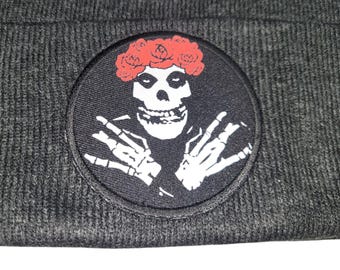 Sock Hat - Misfit Bertha (on Charcoal)