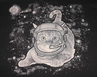 T-Shirt - Kosmic Kitty (on Black)