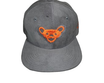 Snapback Flat-Brim Hat - Jerry Bear - One Of A Kind