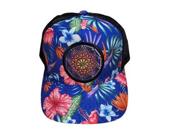 Snapback Bent-Brim Hat - Decagon