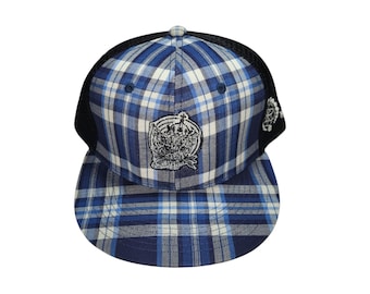 Snapback Flat-Brim Hat - Here Kitty Kitty - One Of A Kind