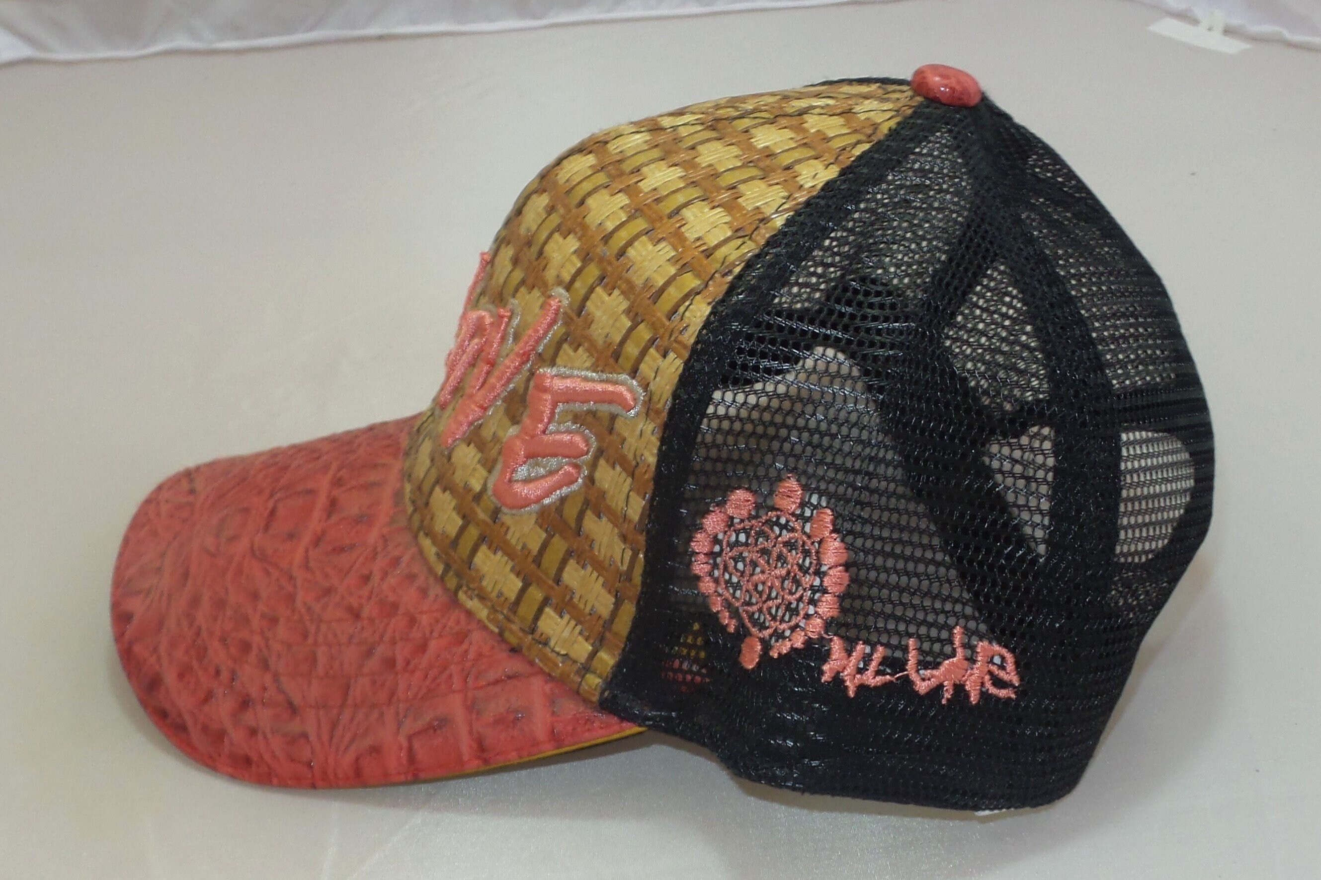 Snapback Bent Brim Hat All Love One of a kind 