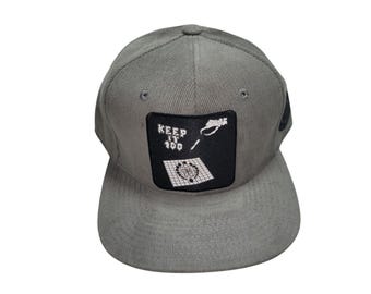 Snapback Flat-Brim Hat - Keep It 100