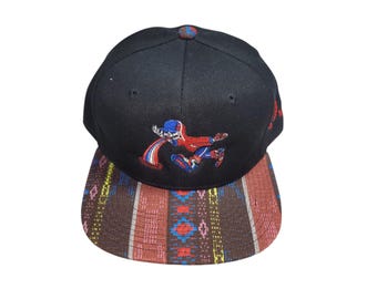 Snapback Flat-Brim Hat - Too Much Too Fast - One Of A Kind