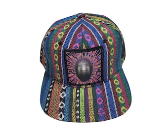 Snapback Flat-Brim Hat - Trippy Jerry