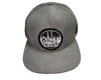 Snapback Flat-Brim Hat - F*ck You Pay Me DC